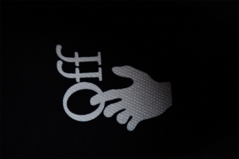 OFF-WHITE Out Of Office leather sneakers