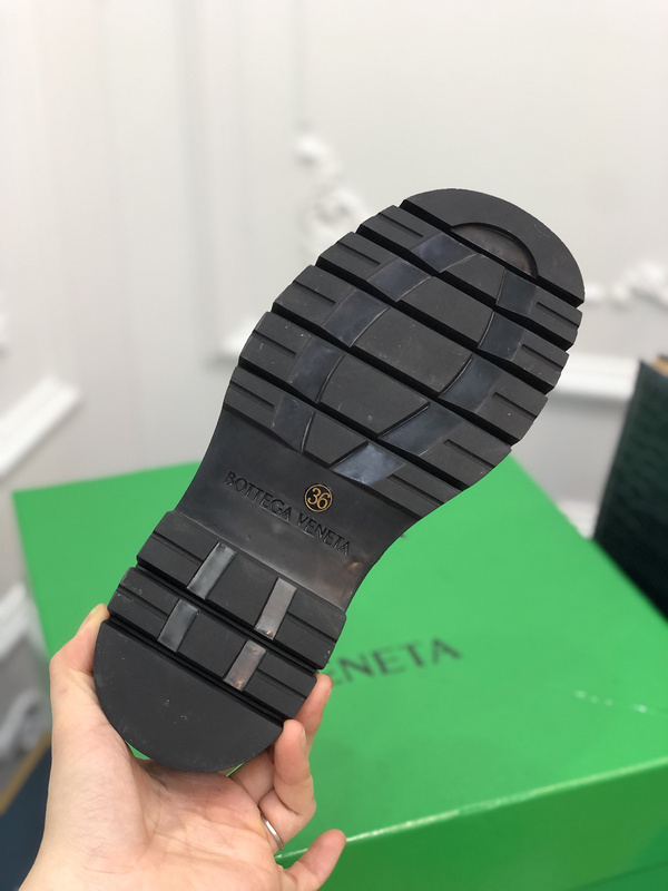Bottega Veneta Tire Leather Ankle boots