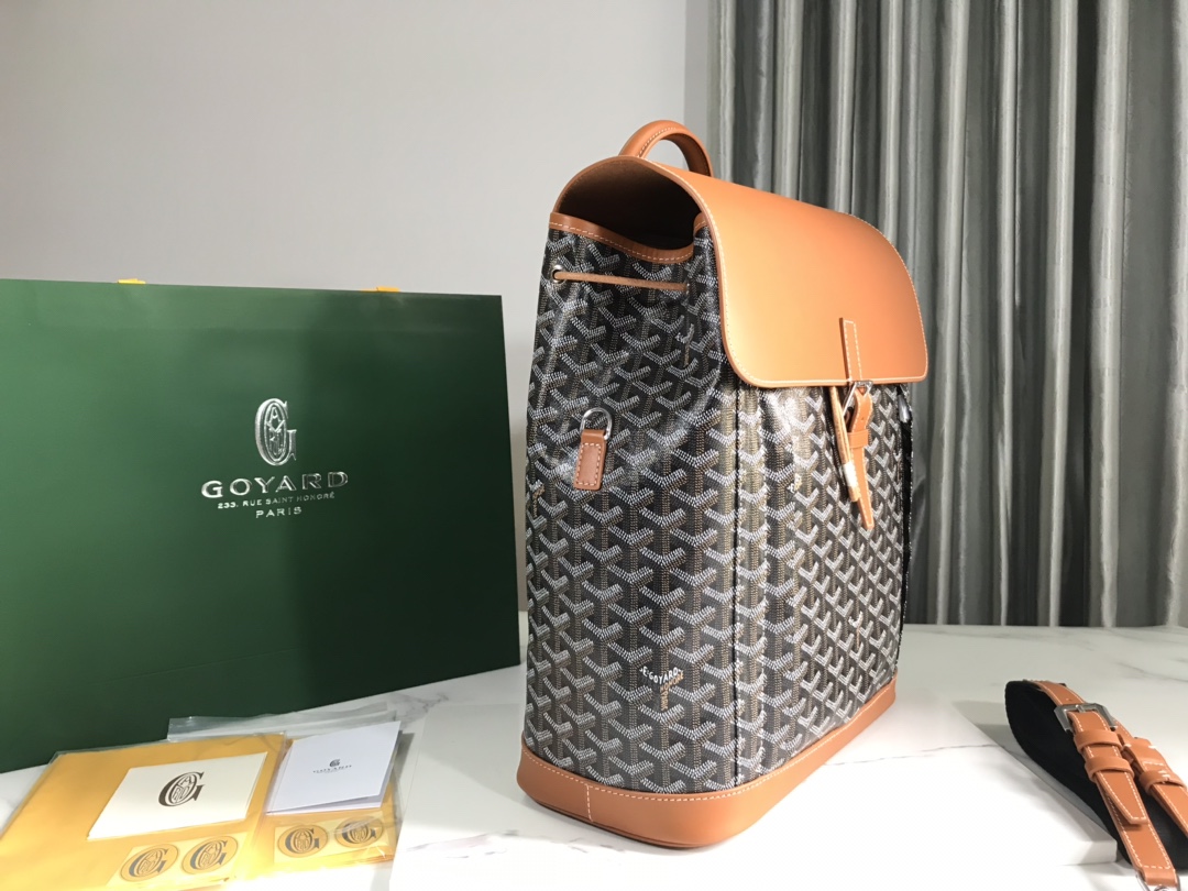 Goyard Calfskin Alpin MM Backpack