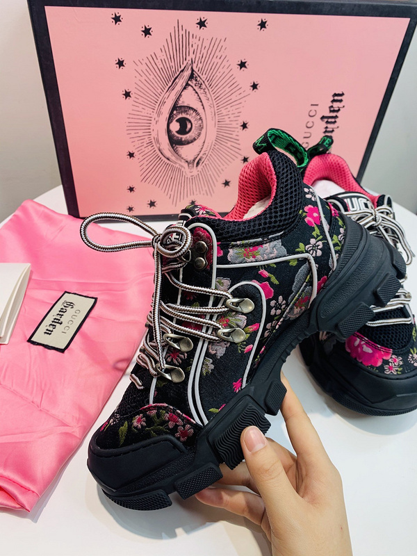 Gucc1 Journey Flashtrek Jewel Crystal Low Boot