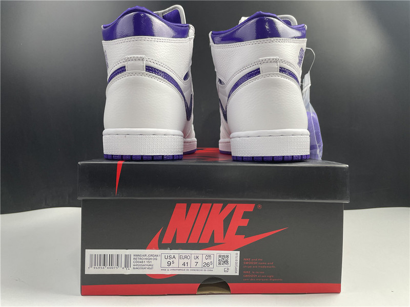 Air Jordan 1 Retro High Court Purple  CD0461-151