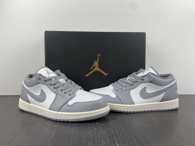 Air Jordan 1 Low Vintage Stealth Grey  553558-053