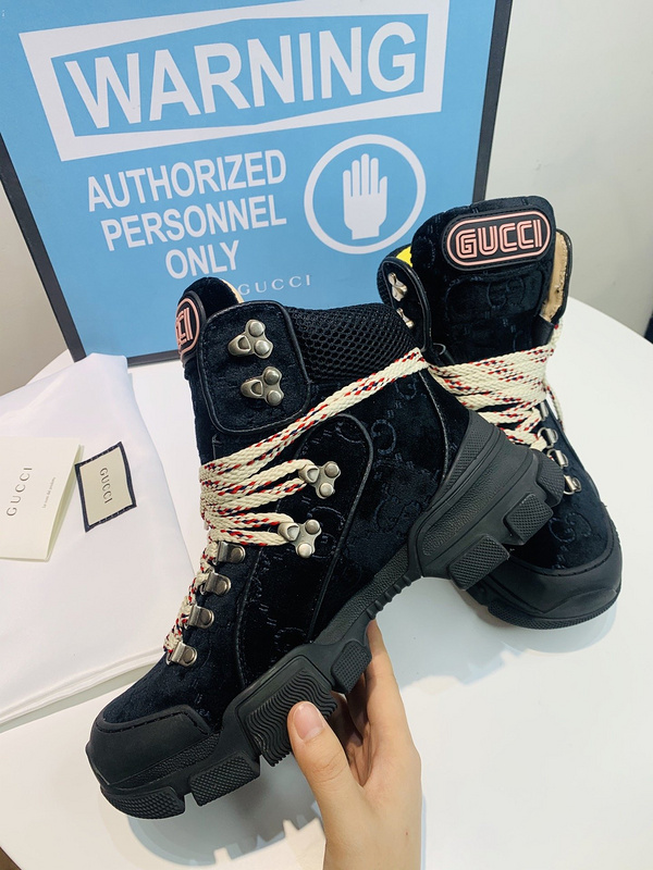 Gucc1 Journey Flashtrek Jewel Crystal Low Boot