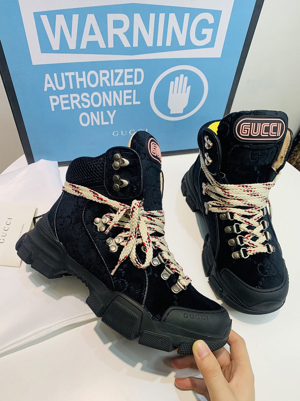 Gucc1 Journey Flashtrek Jewel Crystal Low Boot