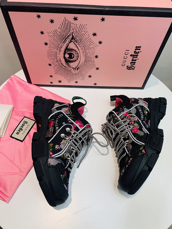 Gucc1 Journey Flashtrek Jewel Crystal Low Boot