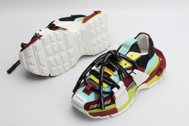 Mixed-material Space sneakers
