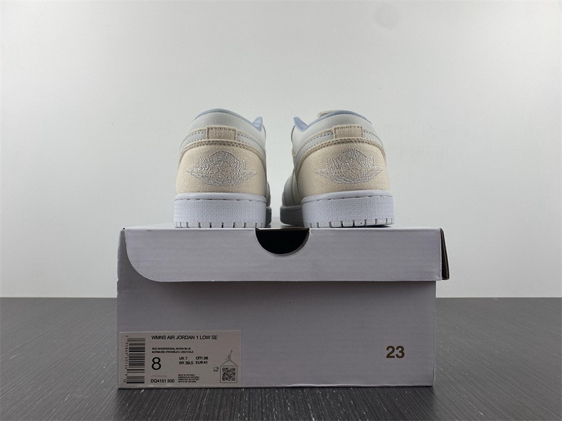 Air Jordan 1 Low Canvas DQ4151-500