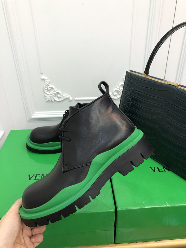 Bottega Veneta Tire Leather Ankle boots