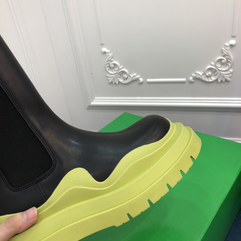 Bottega Veneta Tire Leather Ankle boots