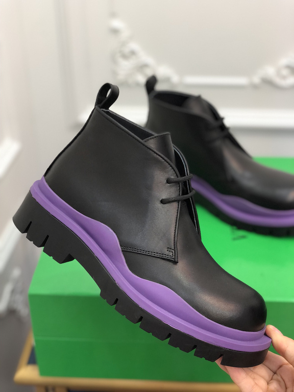 Bottega Veneta Tire Leather Ankle boots