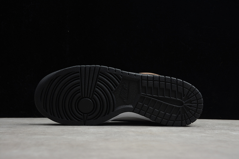 Nike SB Dunk Low White Black Trail End Brown - 304292-102