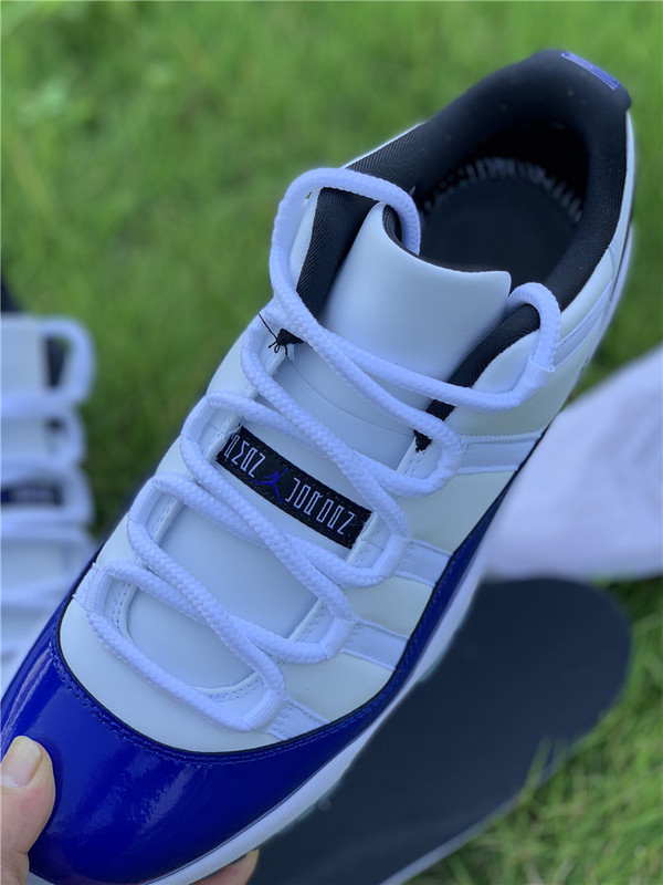Air Jordan 11 Retro Low White Concord AH7860-100