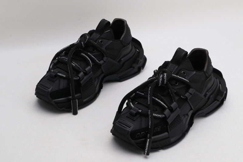 Mixed-material Space sneakers