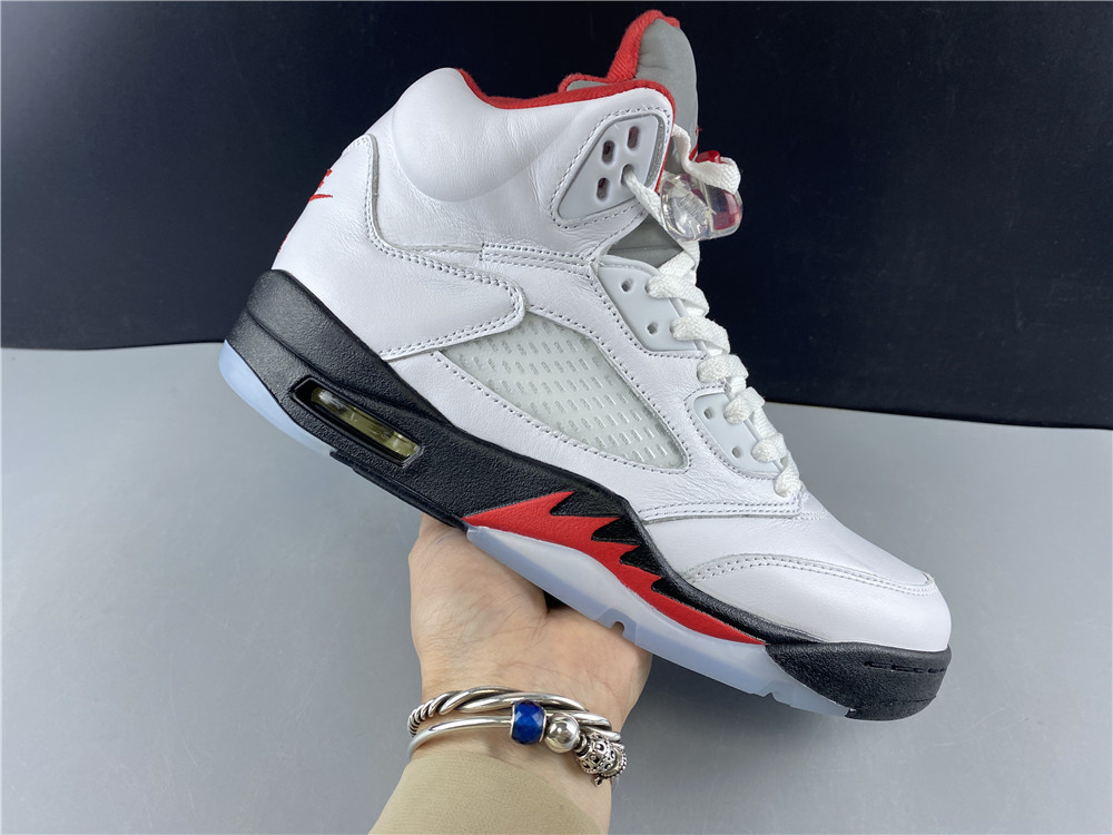 AIR JORDAN 5 FIRE RED 3M SILVER TONGUE 2020 DA1911-102