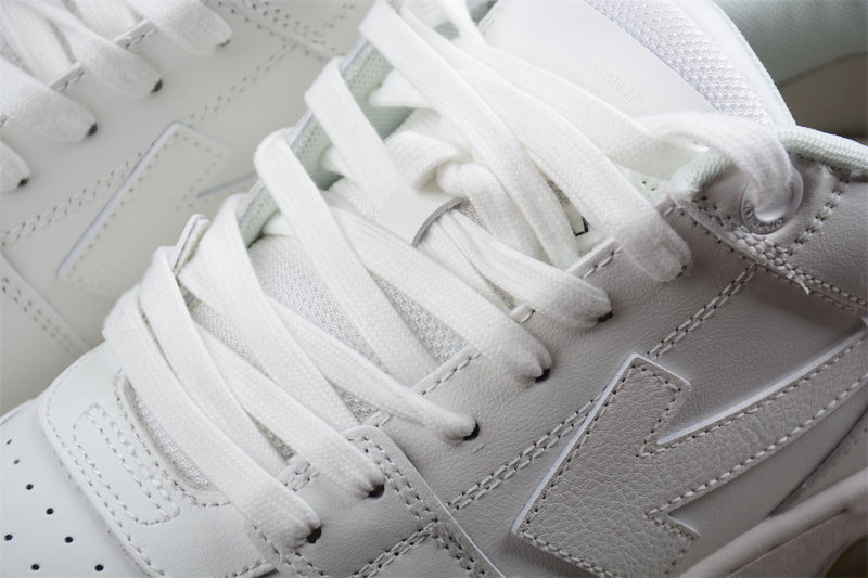 OFF-WHITE Out Of Office leather sneakers