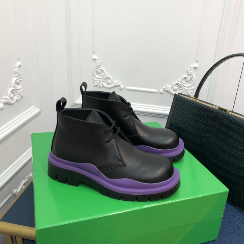 Bottega Veneta Tire Leather Ankle boots