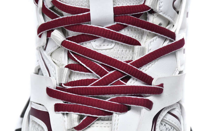Balenciaga Tess S. White Claret Red 542436 W1JH 1915