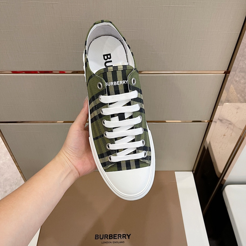 Burberry Vintage Check Cotton Sneakers