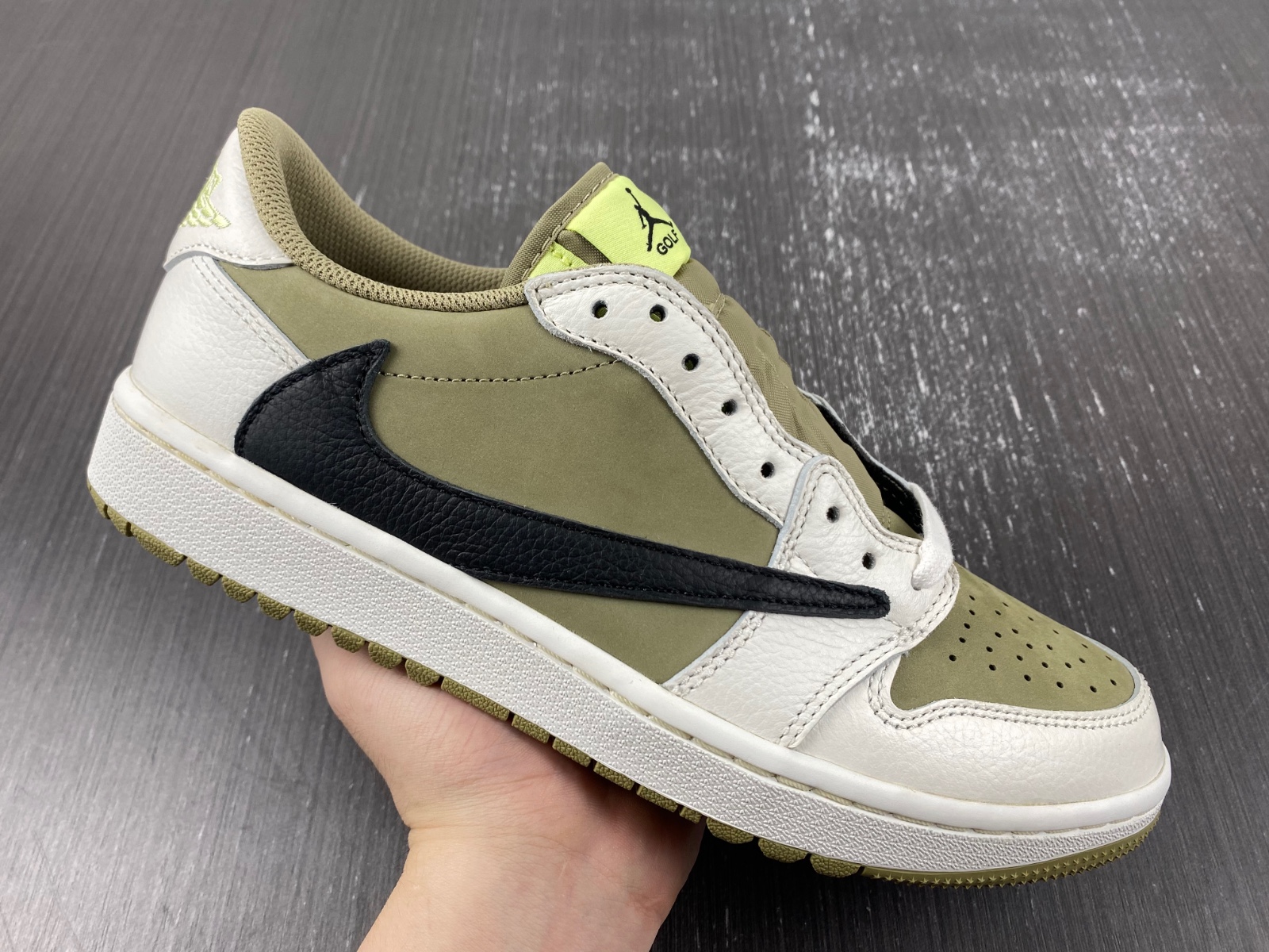 Travis Scott x Air Jordan 1 Low Golf FZ3124-200