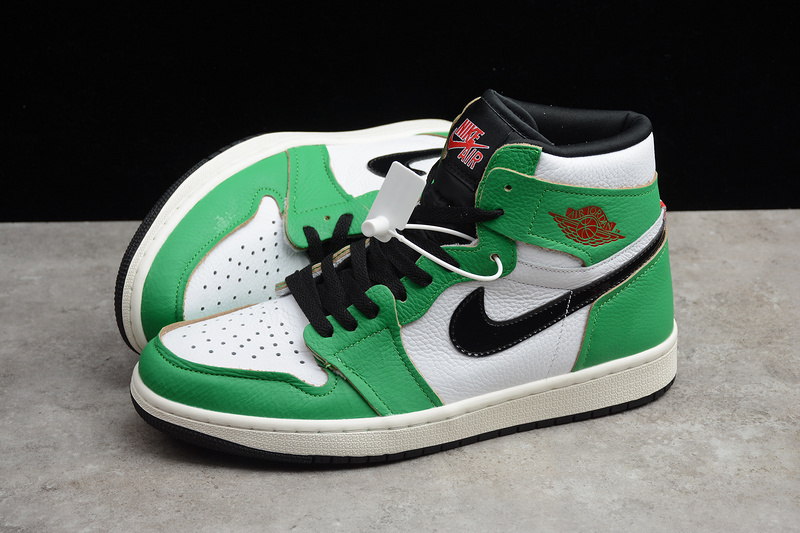 Air Jordan 1 High Lucky Green Boston DB4612-300