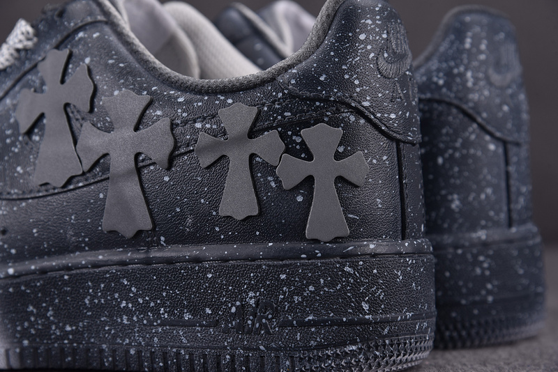 Chrome Hearts x Nike AIR FORCE 1 LOW 07 WHITE/GREY/BLACK CW2288 111