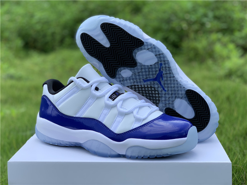 Air Jordan 11 Retro Low White Concord AH7860-100