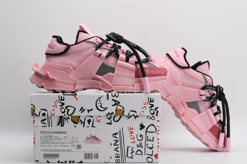 Mixed-material Space sneakers