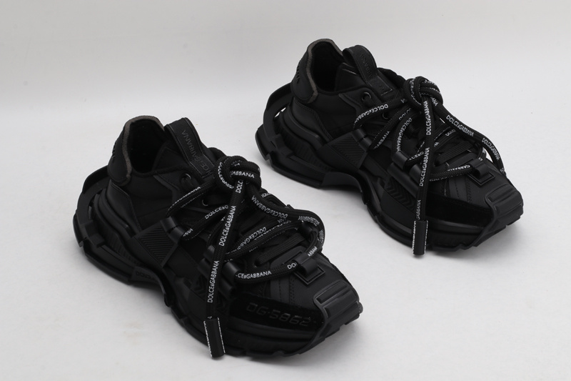 Mixed-material Space sneakers