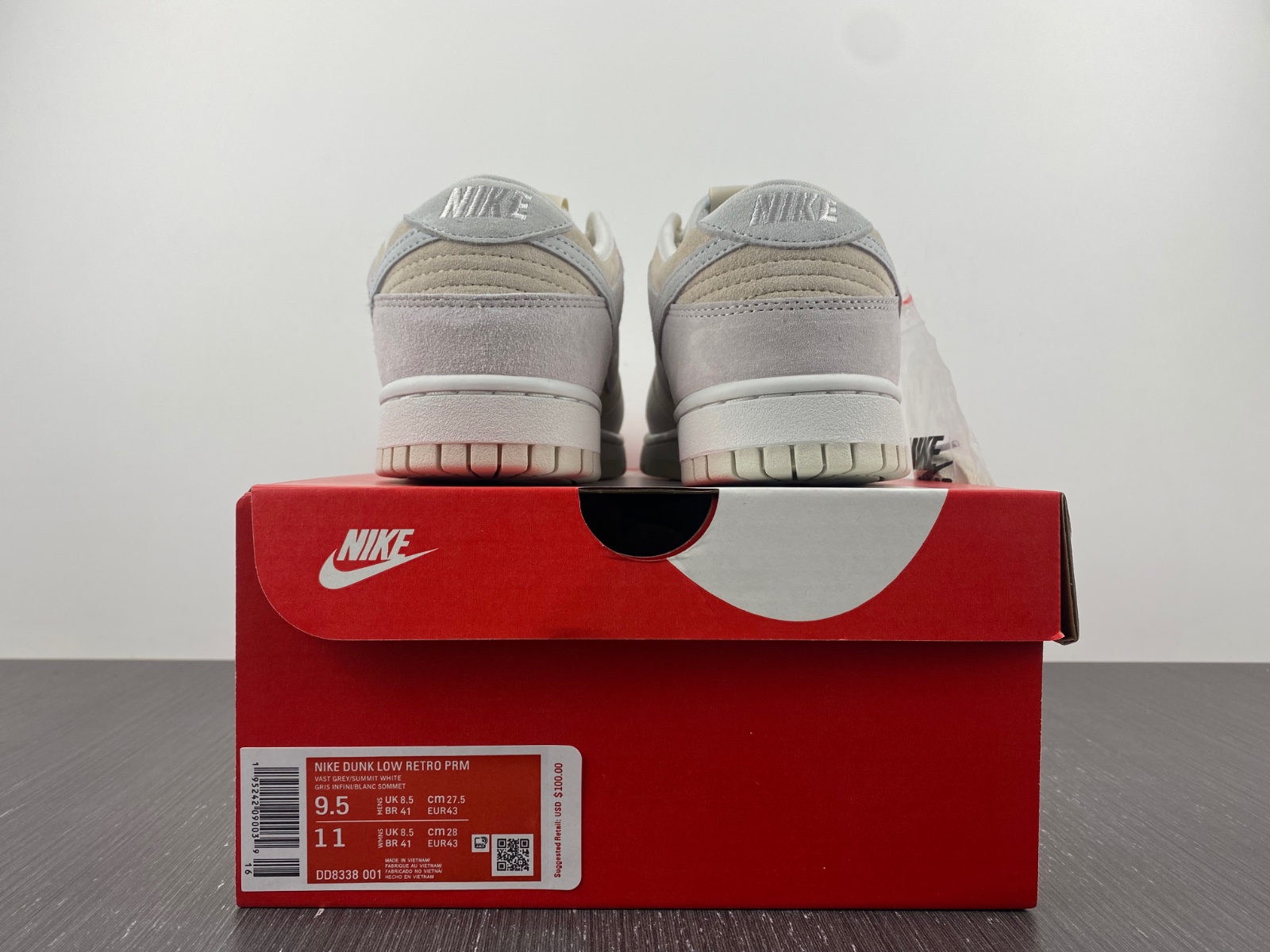 Nike Dunk Low “Vast Grey” DD8338-001