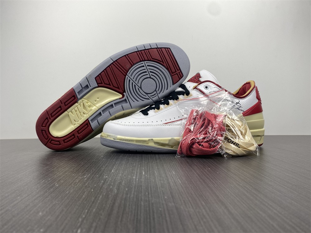 Off White x Air Jordan 2 Retro Low SP  DJ4375-106