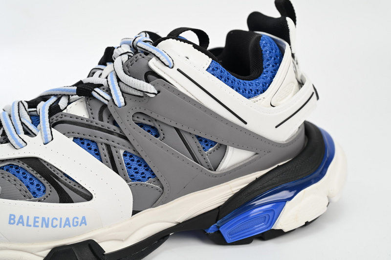 Balenciaga Tess S.Black Black Grey White Blu 542436 W3SR6 2501