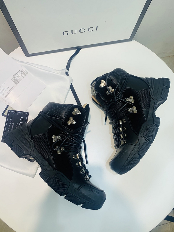 Gucc1 Journey Flashtrek Jewel Crystal Low Boot