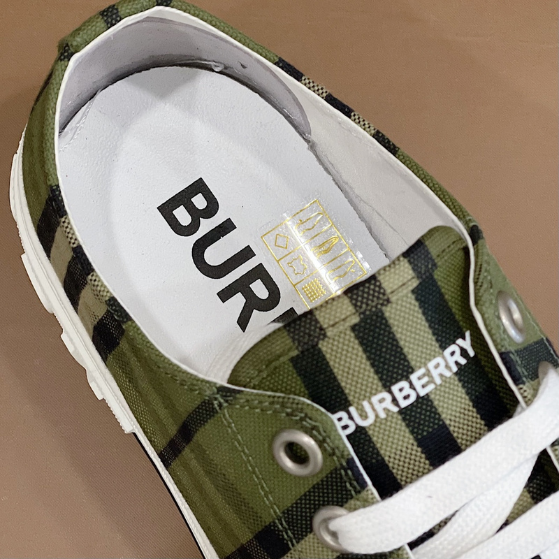 Burberry Vintage Check Cotton Sneakers