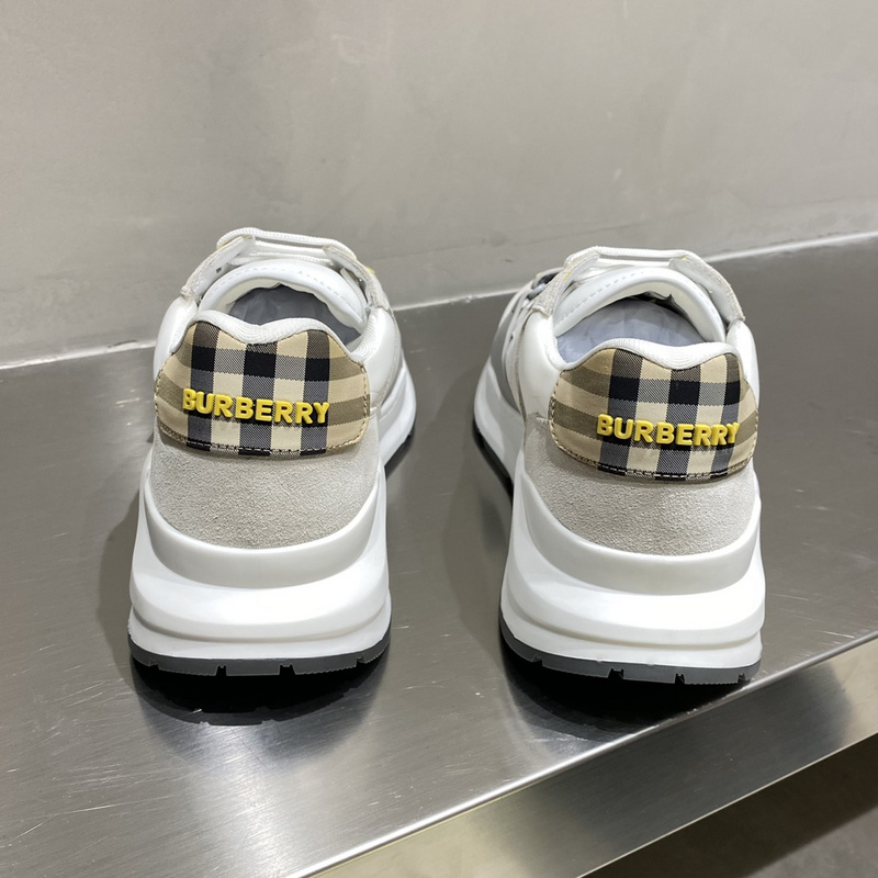 Burberry Vintage Check, Leather and Mesh Sneakers