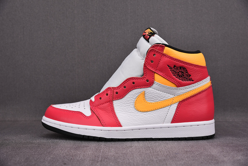 Air Jordan 1 Light Fusion Red 555088-603