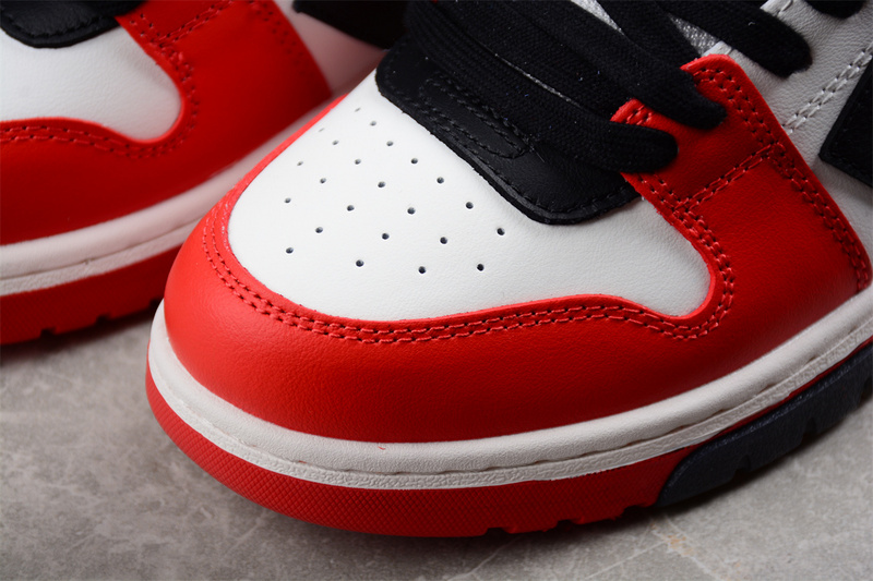 OFF-WHITE Out Of Office leather sneakers