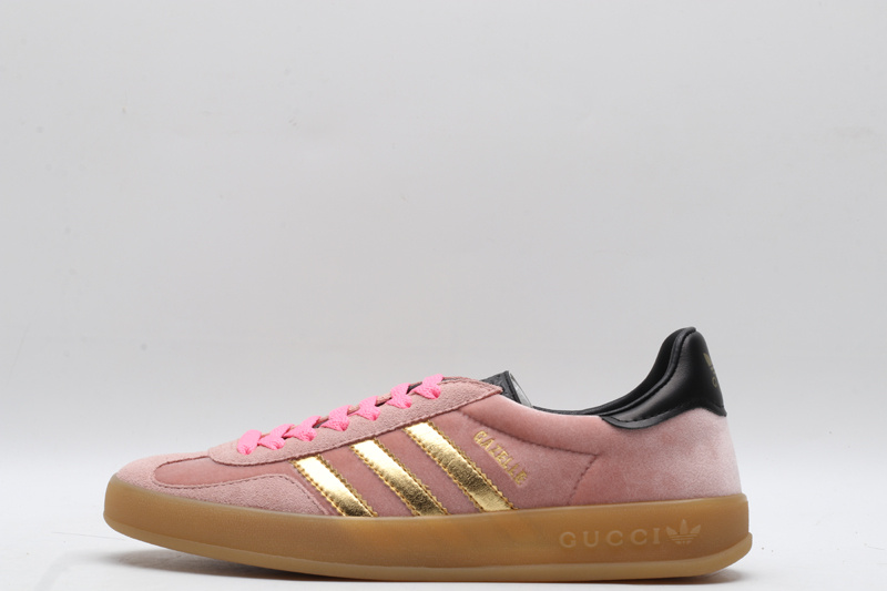 Adidas x Gucci Gazelle SneakerPink Velvet