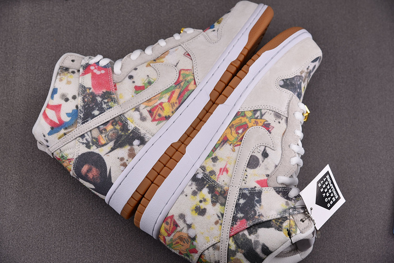 Supreme x Nike SB Dunk High Rammellzee FD8779-100