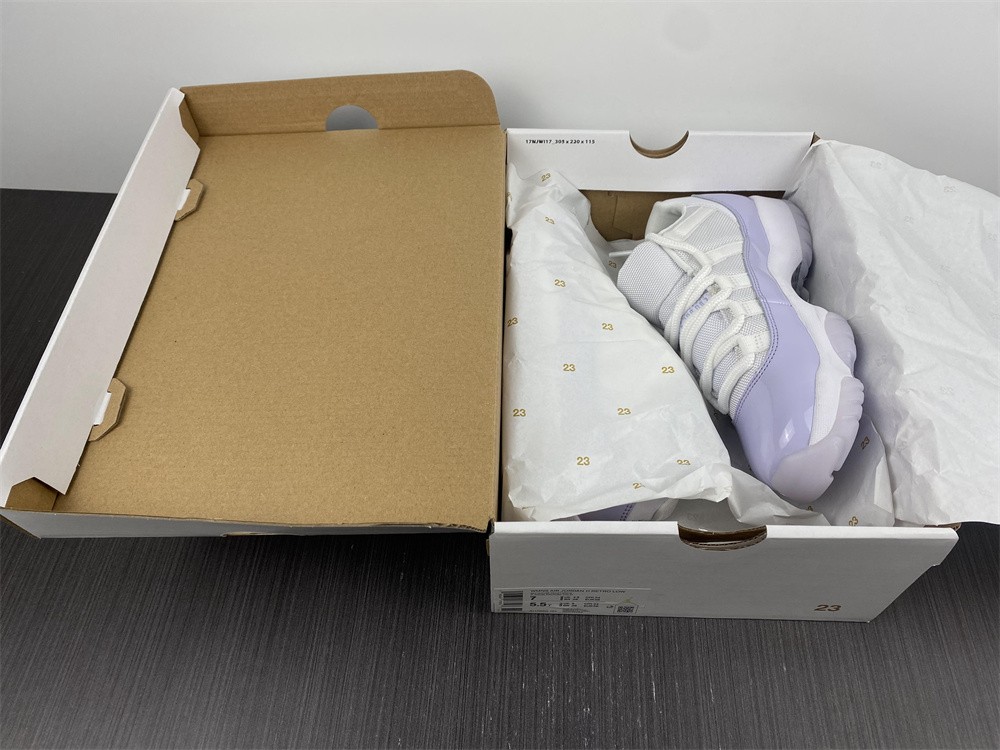 Air Jordan 11 Retro Low Pure Violet AH 7860-101