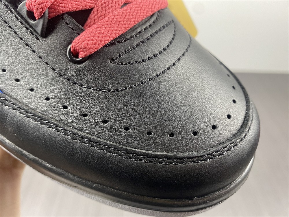 Off White Air Jordan 2 Black Blue DJ4375-004