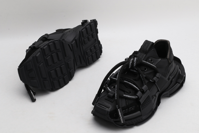 Mixed-material Space sneakers