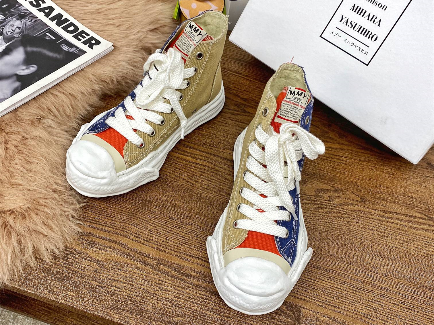 Maison Mihara Yasuhiro High-Top Sneakers MMY-006
