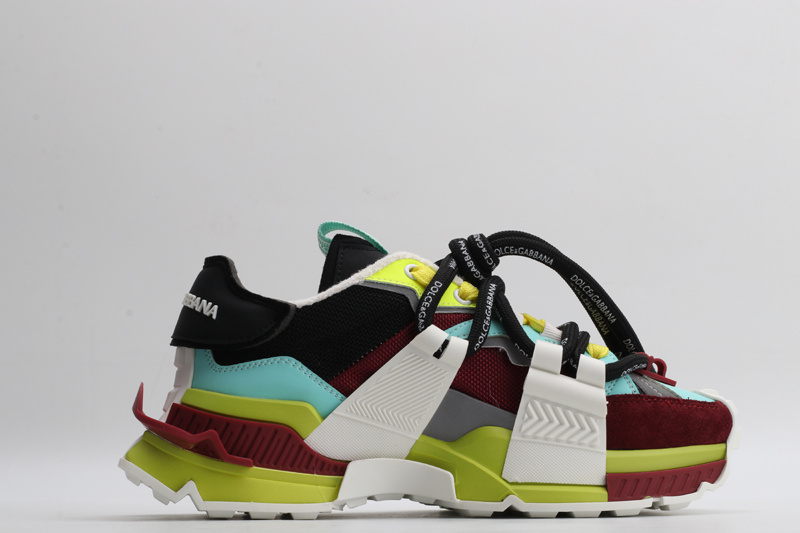 Mixed-material Space sneakers