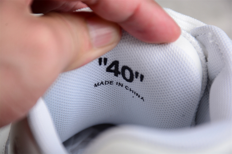 OFF-WHITE Out Of Office leather sneakers