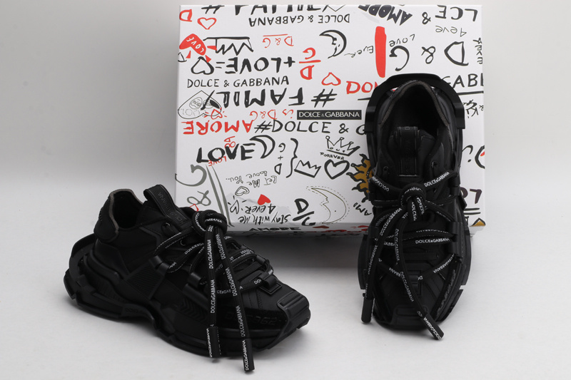 Mixed-material Space sneakers