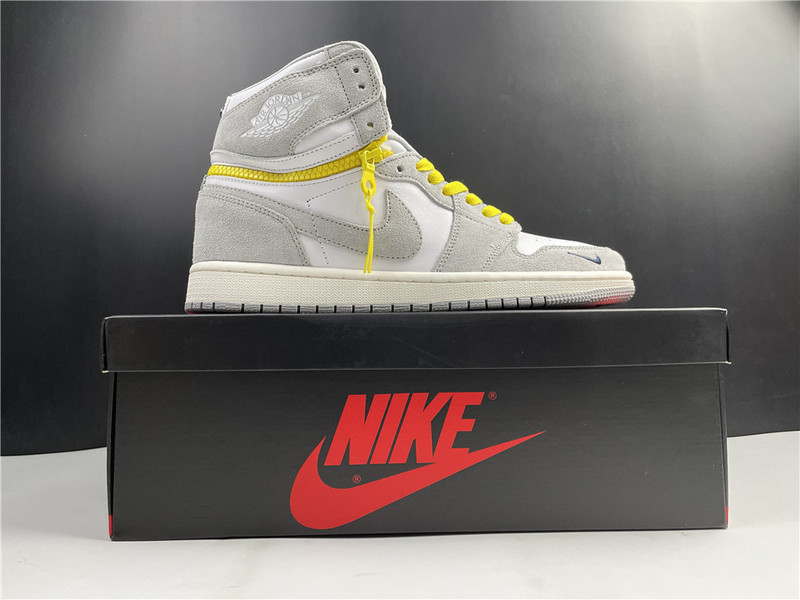 Air Jordan 1 High Switch Light Smoke Grey CW6576-100