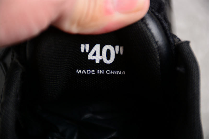 OFF-WHITE Out Of Office leather sneakers