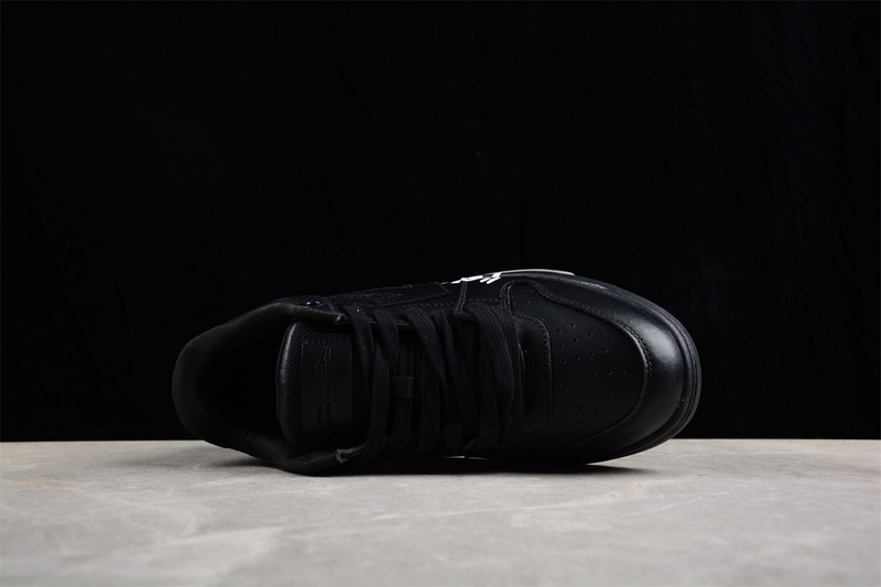 OFF-WHITE Out Of Office leather sneakers