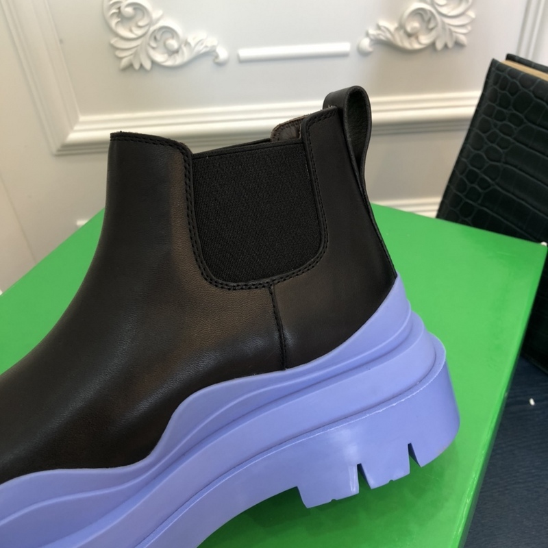 Bottega Veneta Tire Leather Ankle boots