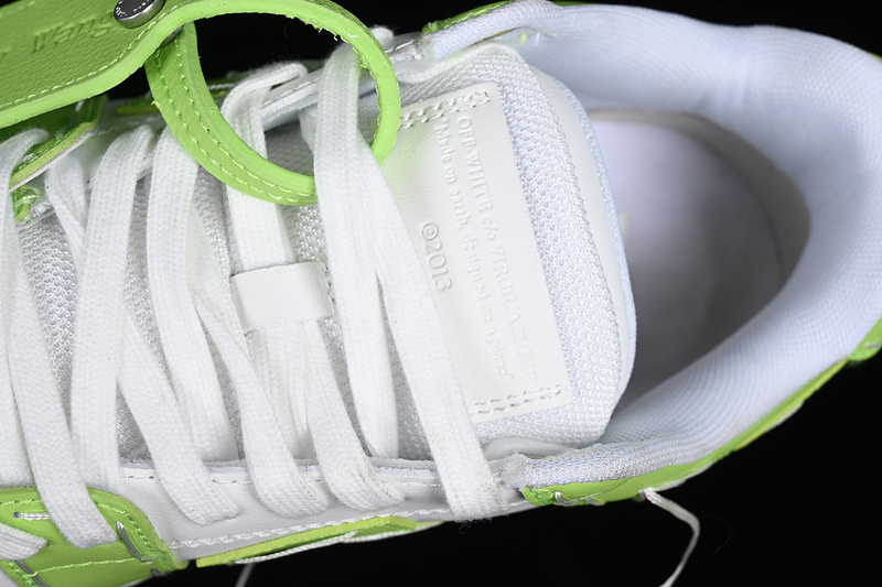 OFF-WHITE Out Of Office leather sneakers
